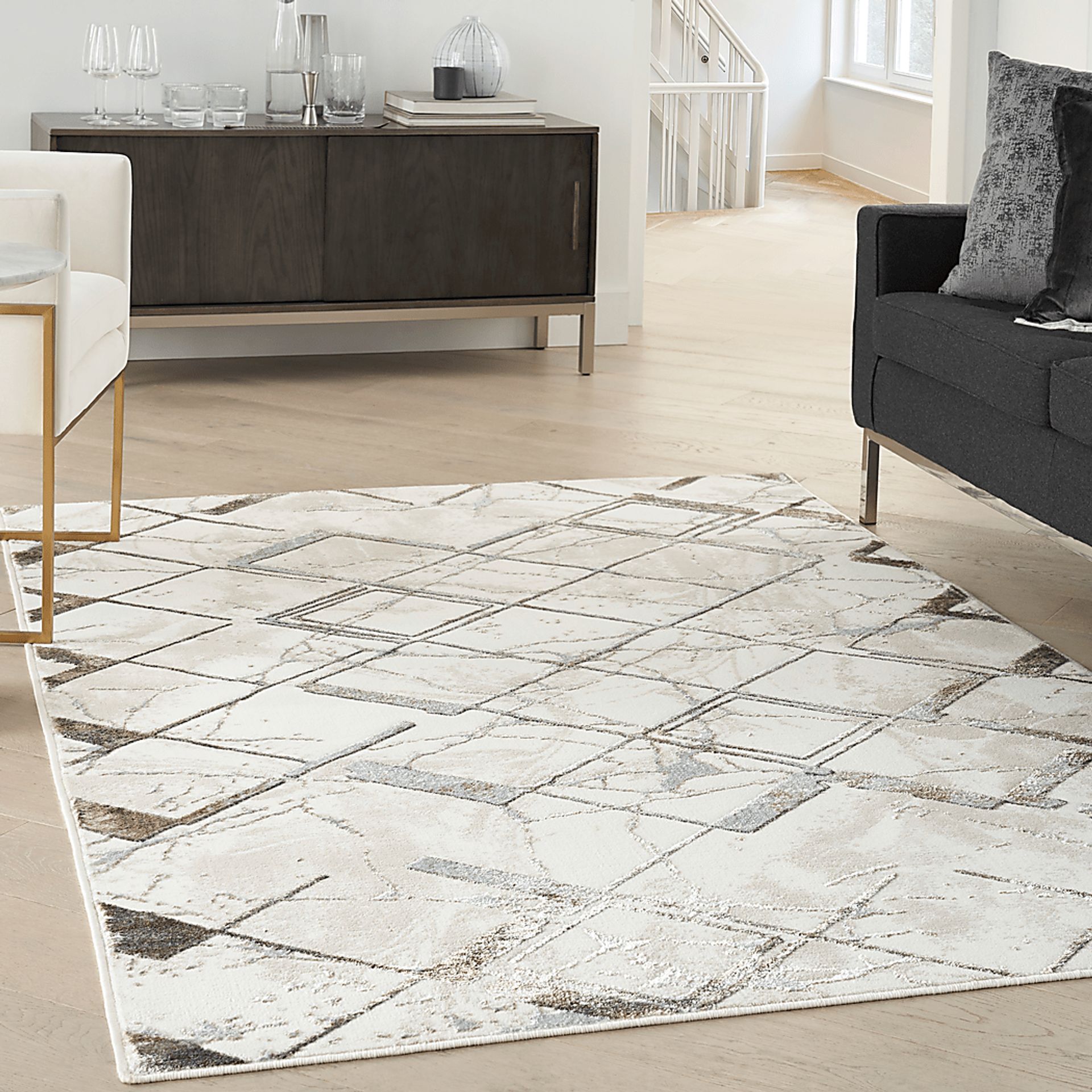 Rolim Ivory 9' x 12' Rug - Image 2