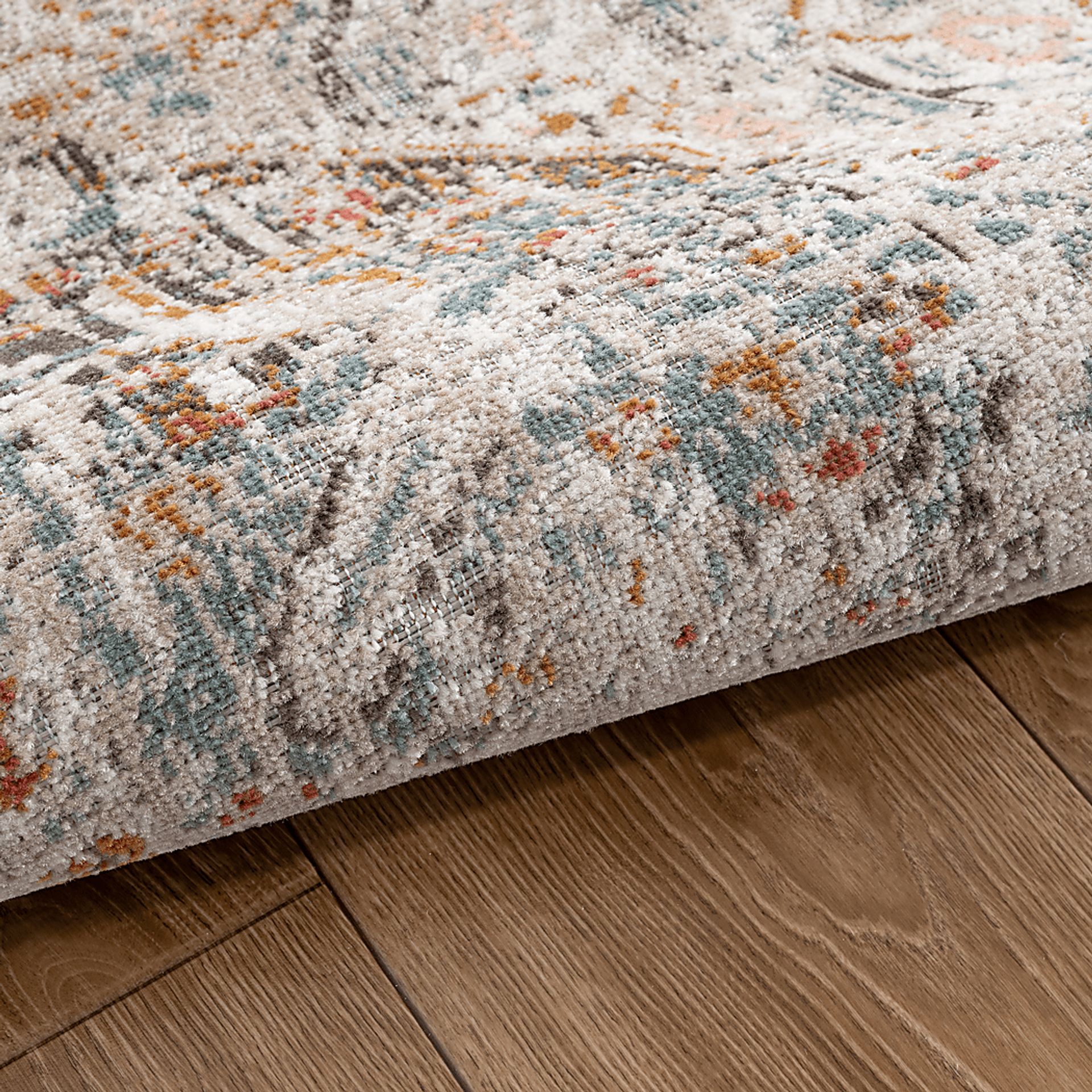 Rolinet Beige/Cream 7'9 x 9'9 Indoor/Outdoor Rug - Image 6
