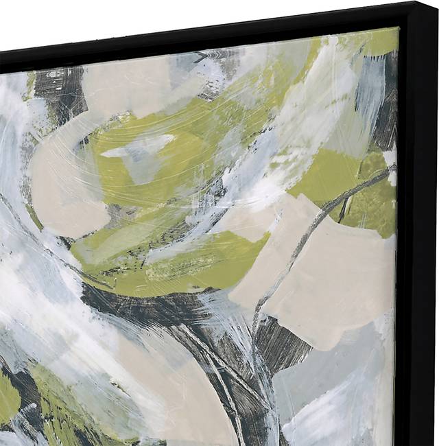 Rolling Flows II Gray Framed Artwork - Thumbnail - Image 4