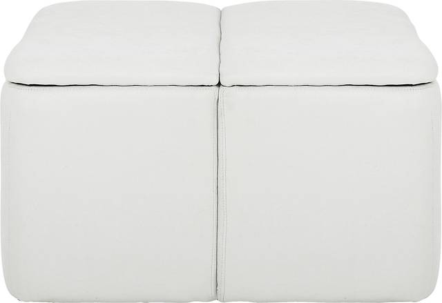 Rollingbrook Cream Ottoman - Thumbnail - Image 2