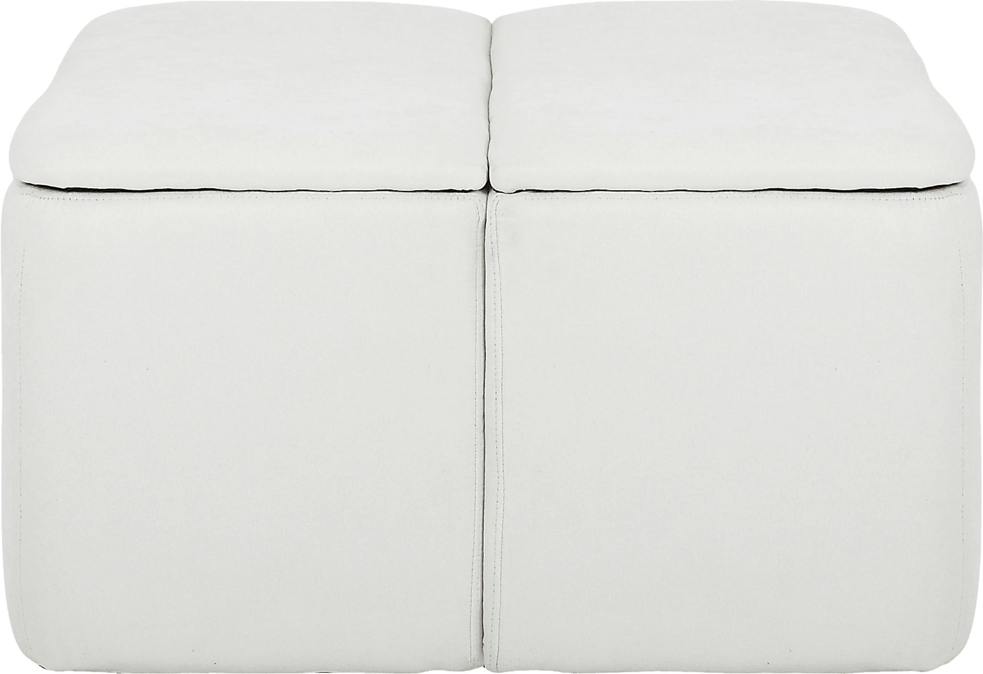 Rollingbrook Cream Ottoman - Image 2