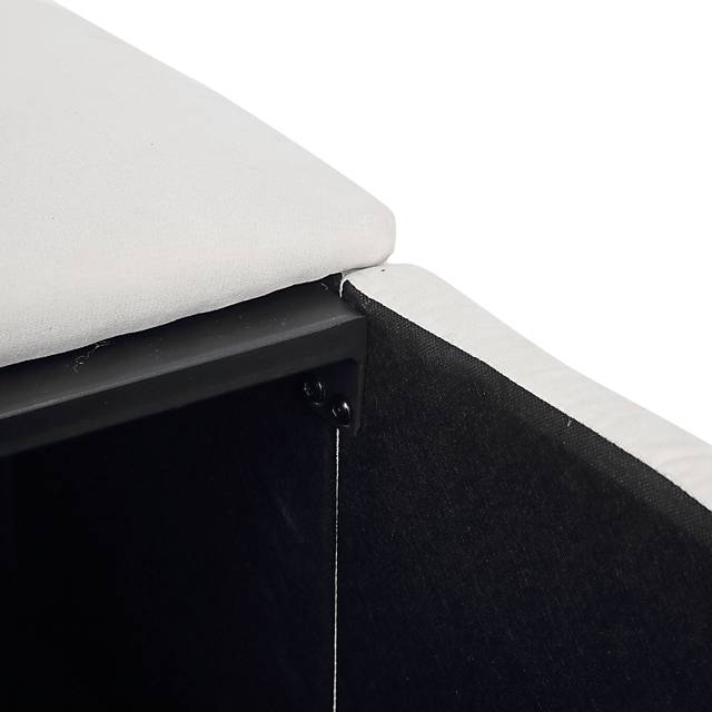 Rollingbrook Cream Ottoman - Thumbnail - Image 9