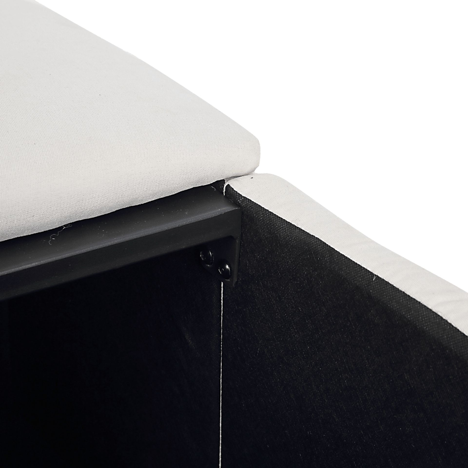 Rollingbrook Cream Ottoman - Image 9