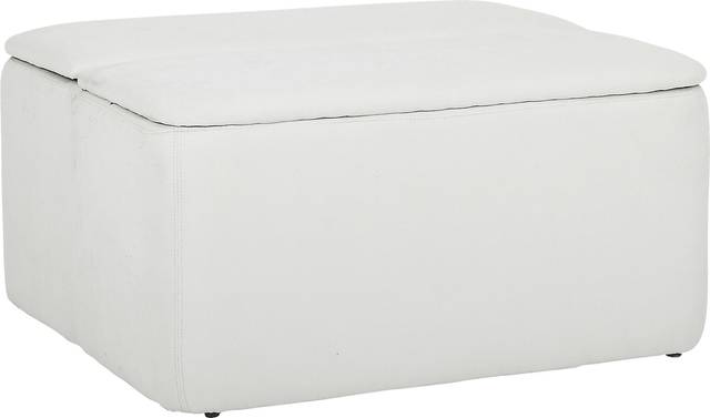 Rollingbrook Cream Ottoman - Thumbnail - Image 1