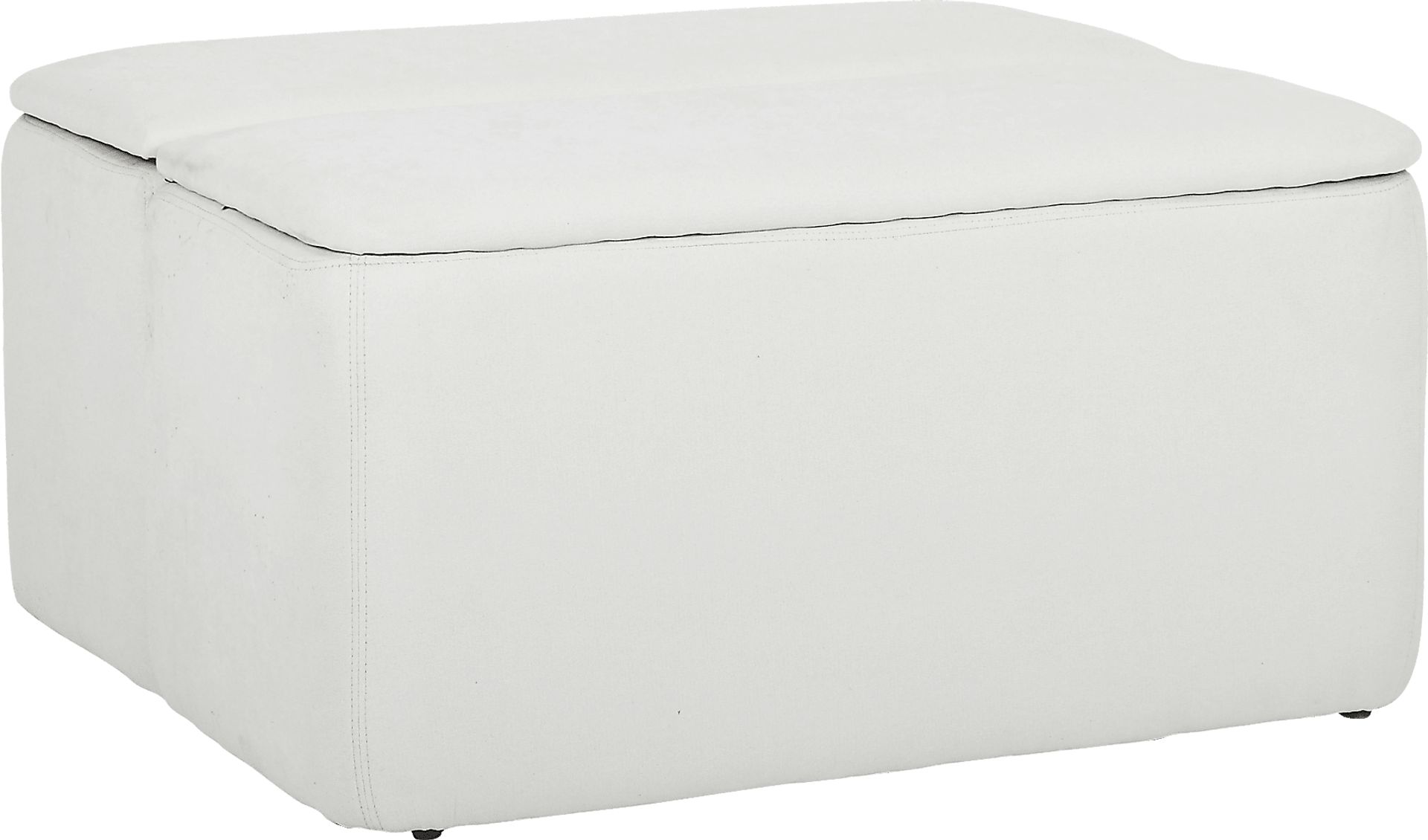 Rollingbrook Cream Ottoman - Image 1