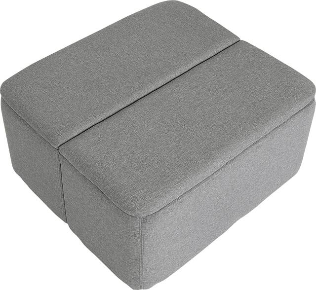 Rollingbrook Gray Ottoman - Thumbnail - Image 5