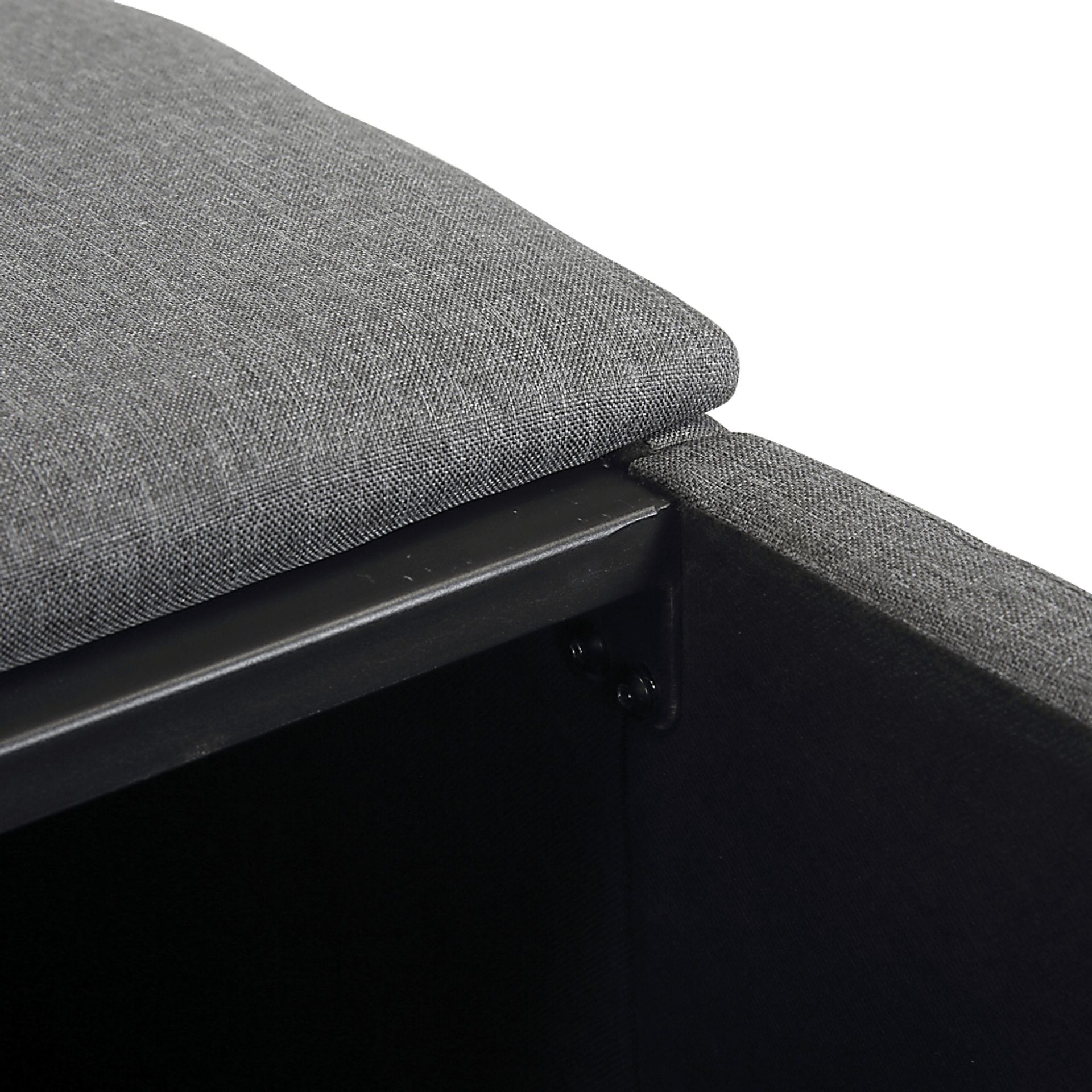 Rollingbrook Gray Ottoman - Image 9
