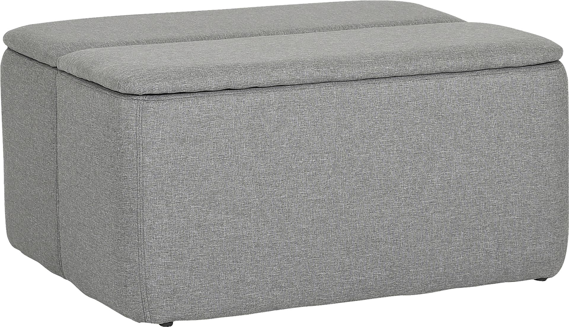 Rollingbrook Gray Ottoman - Image 1