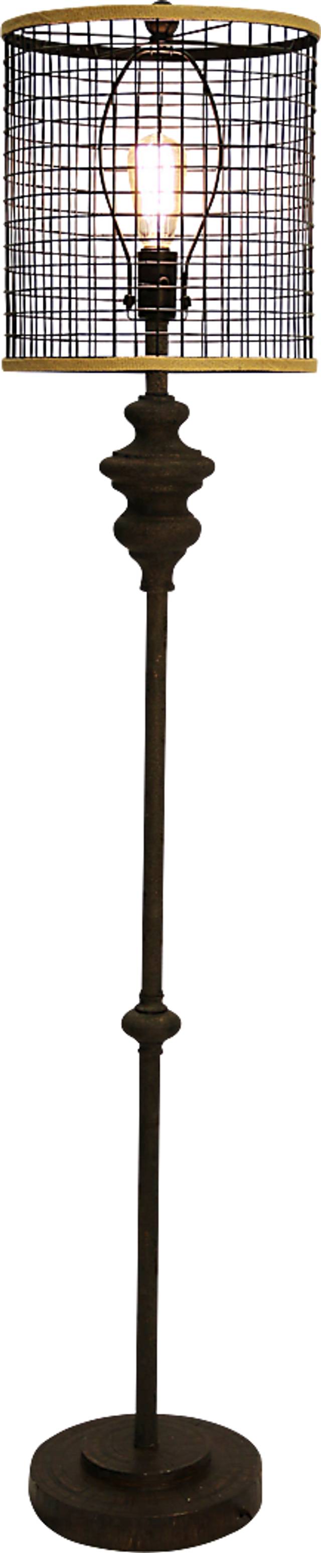 Romany Black Floor Lamp - Thumbnail - Image 2