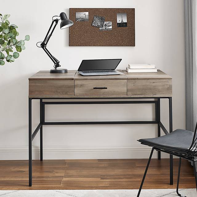 Romare Gray Lift Top Desk - Thumbnail - Image 6