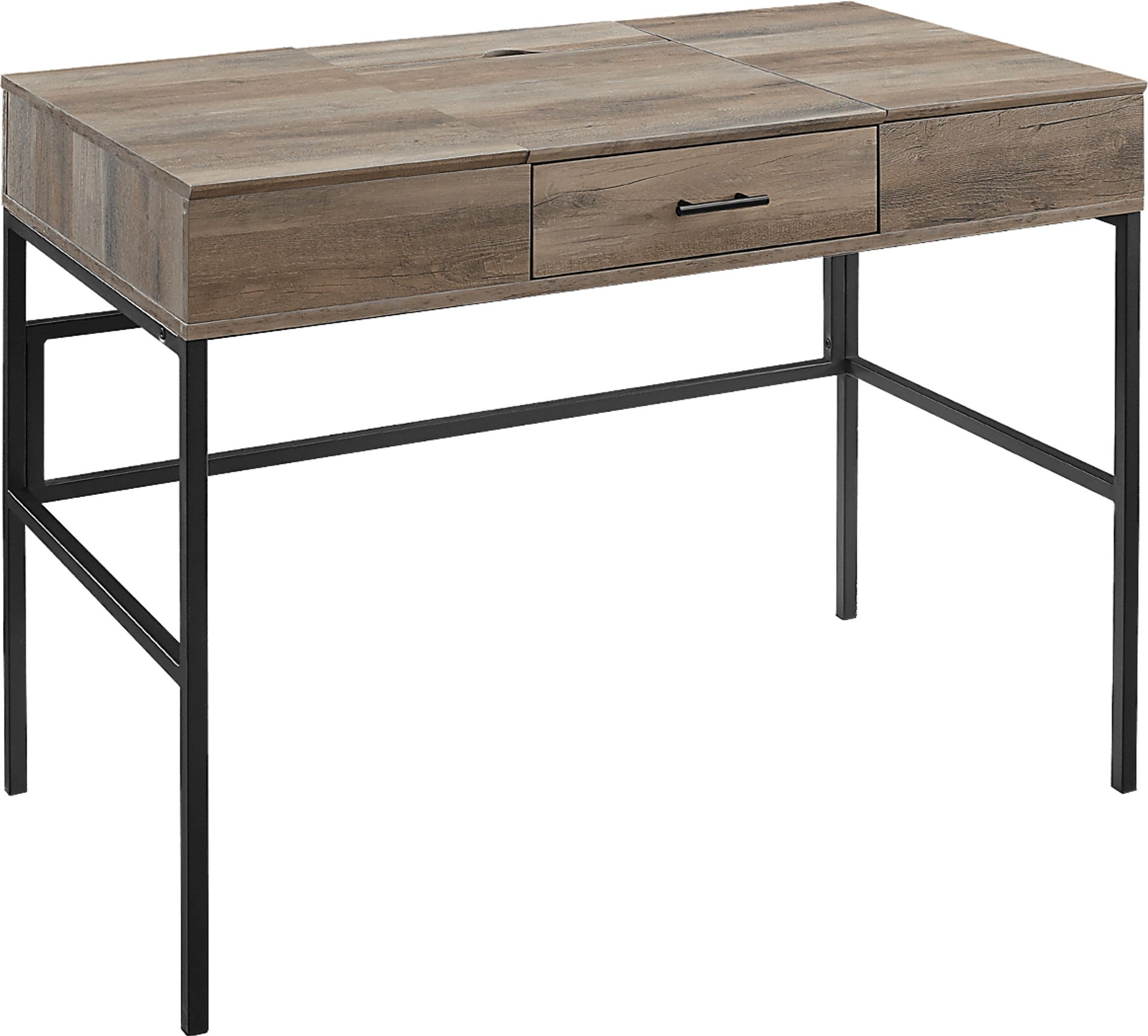 Romare Gray Lift Top Desk - Image 1