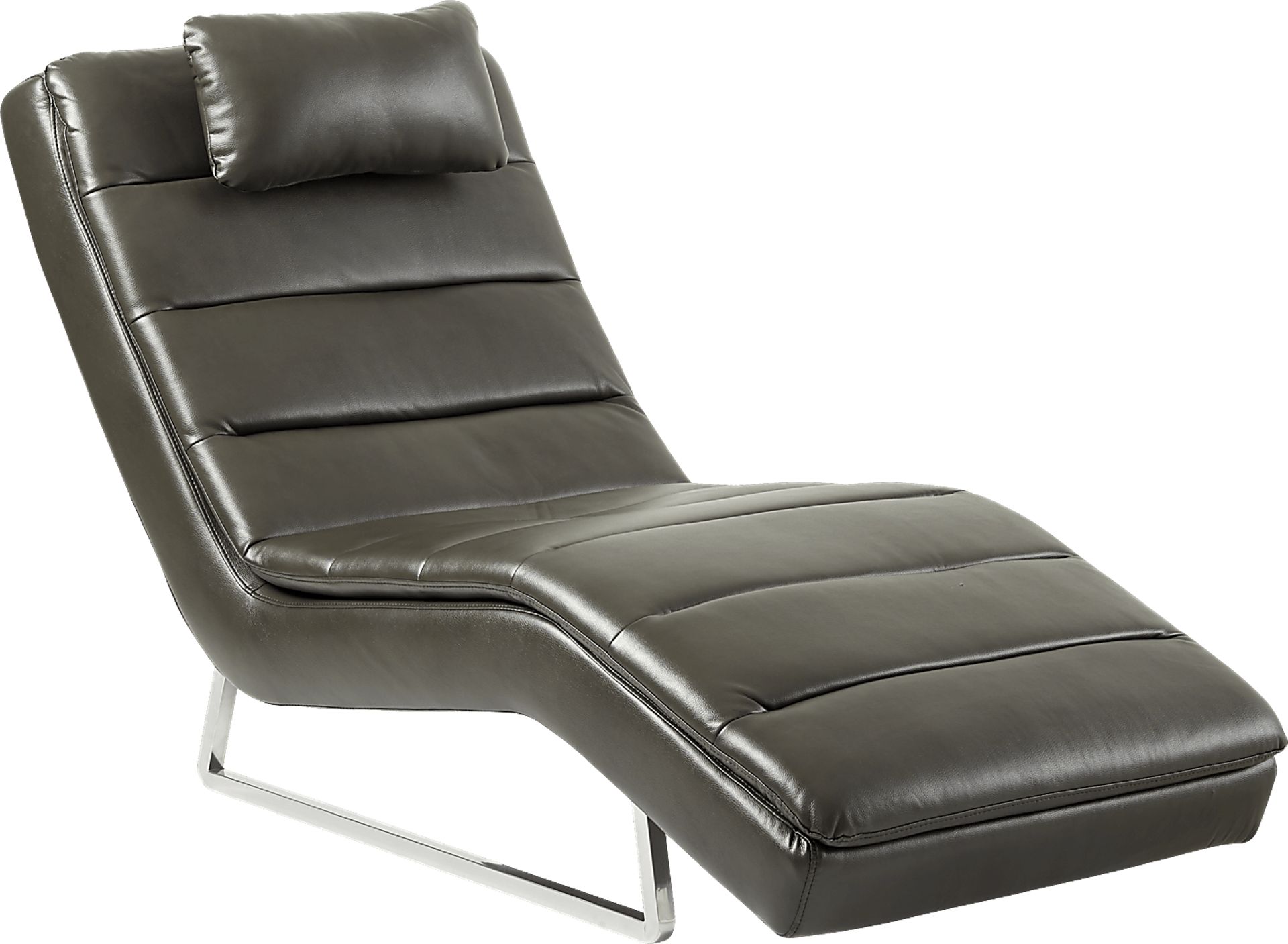 Rombro Gray Chaise - Image 1