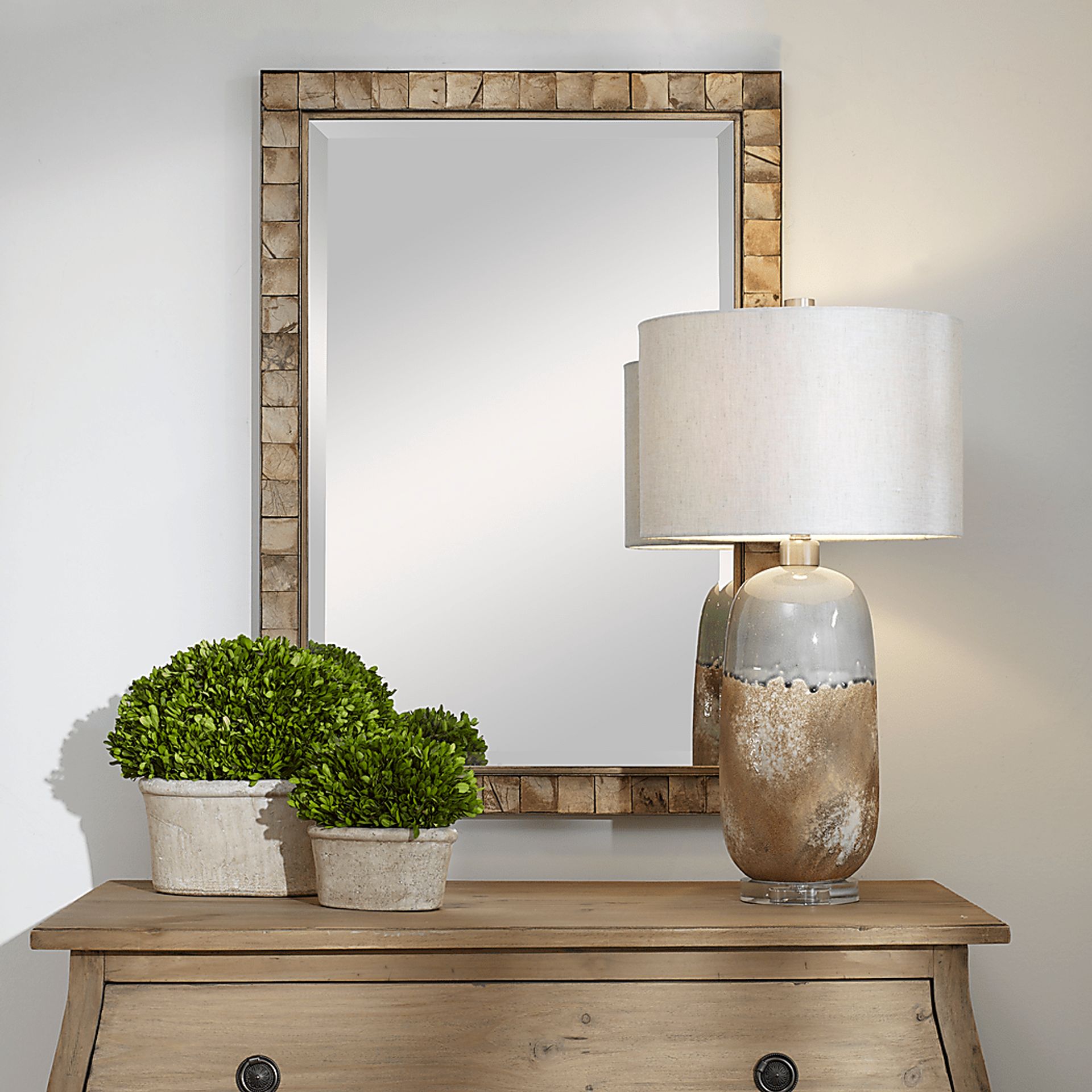 Romelie Gold Mirror - Image 6