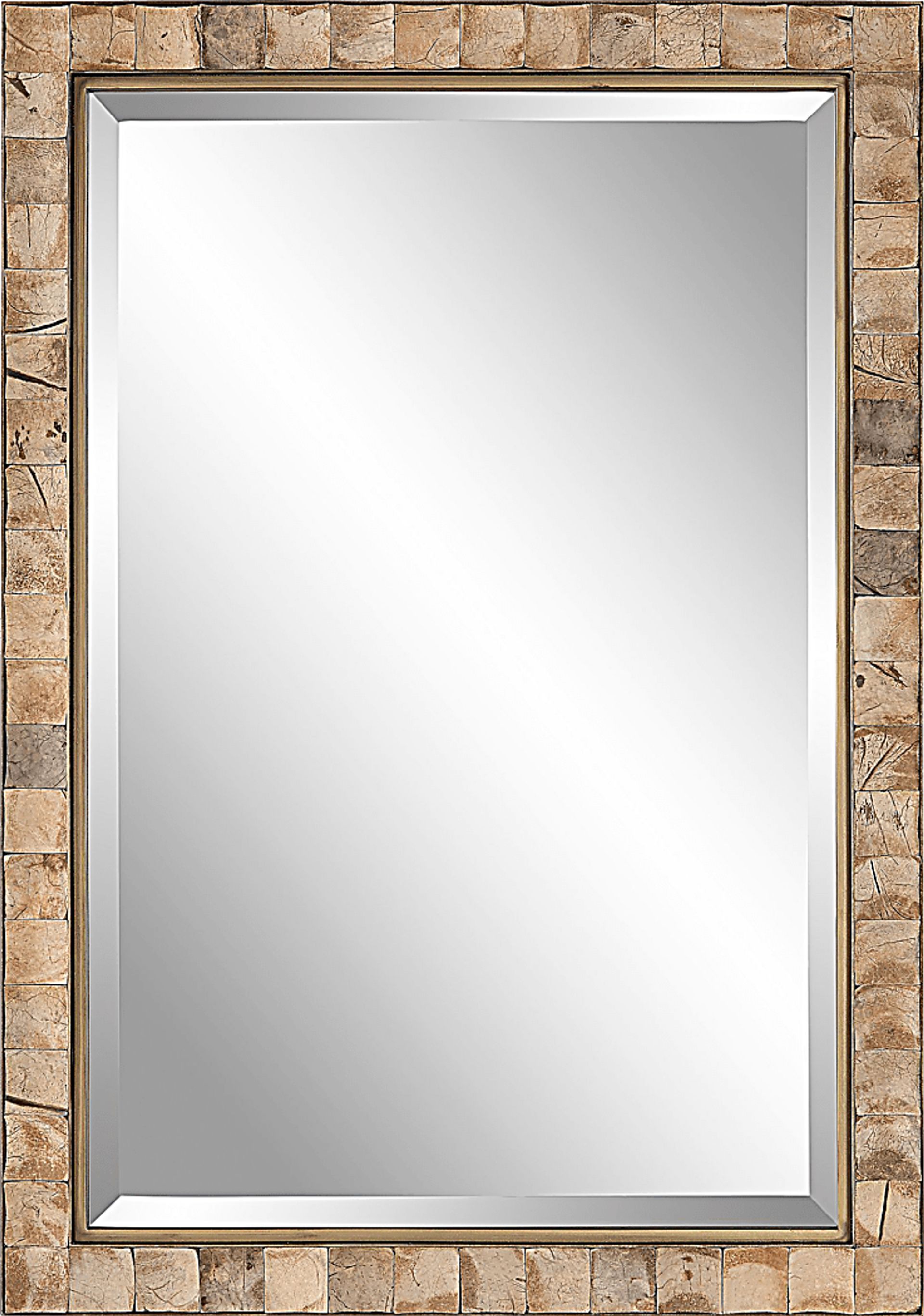 Romelie Gold Mirror - Image 1