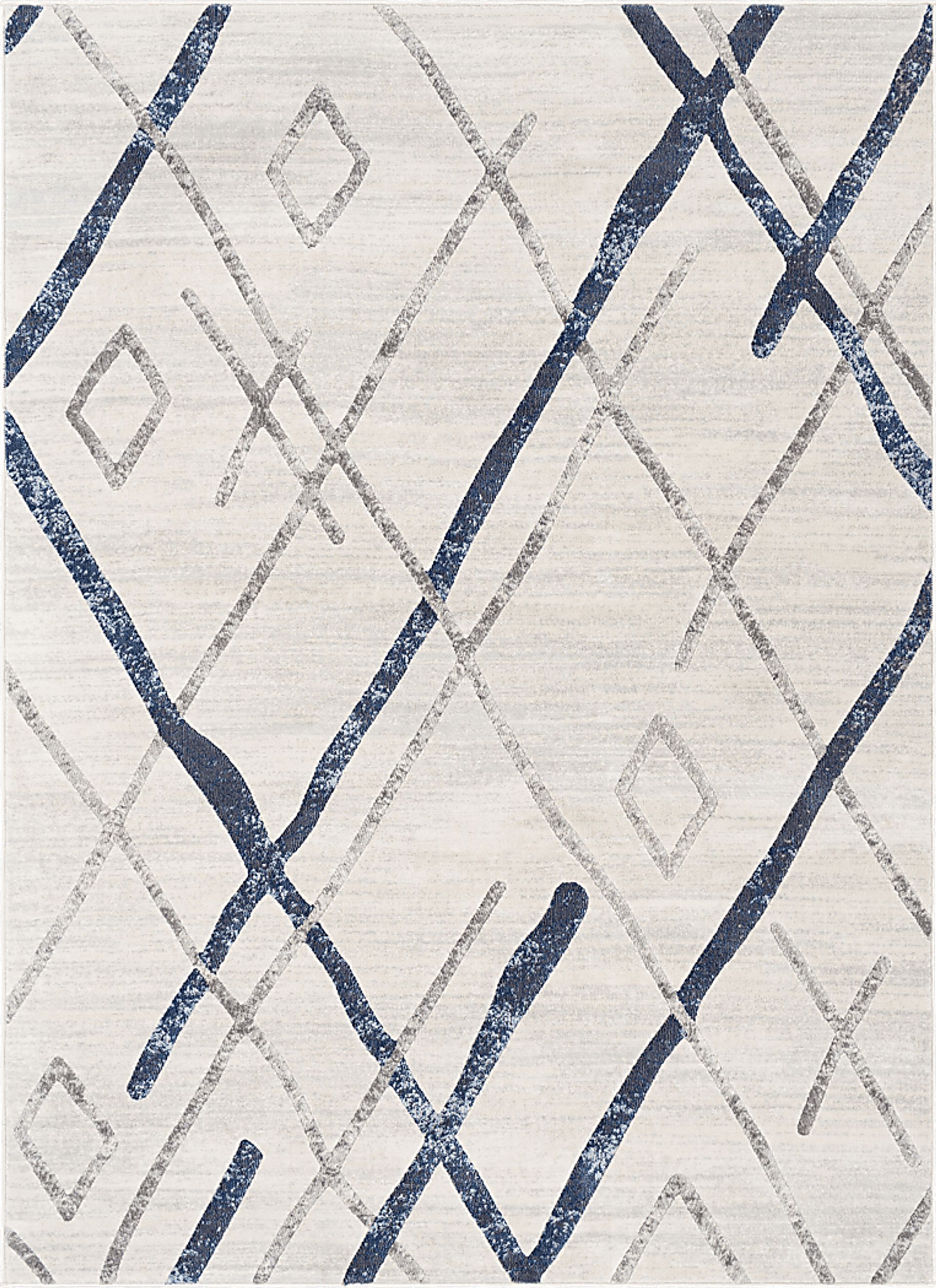 Romelo White 7'10 x 10' Rug - Image 1