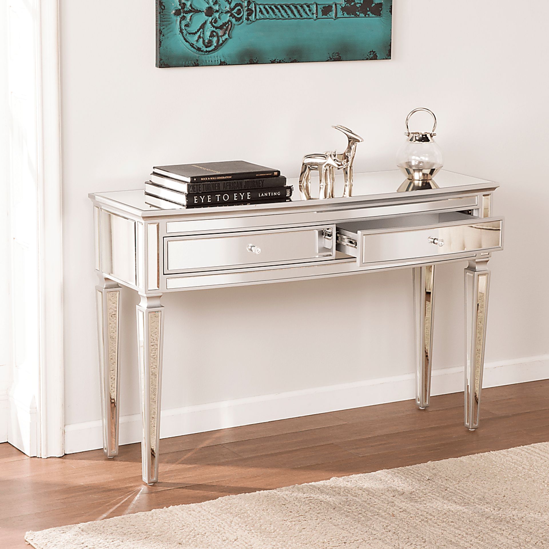 Romeyn Silver Console Table - Image 3