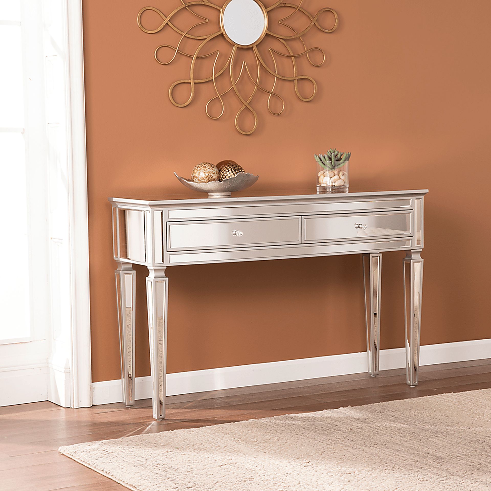 Romeyn Silver Console Table - Image 5