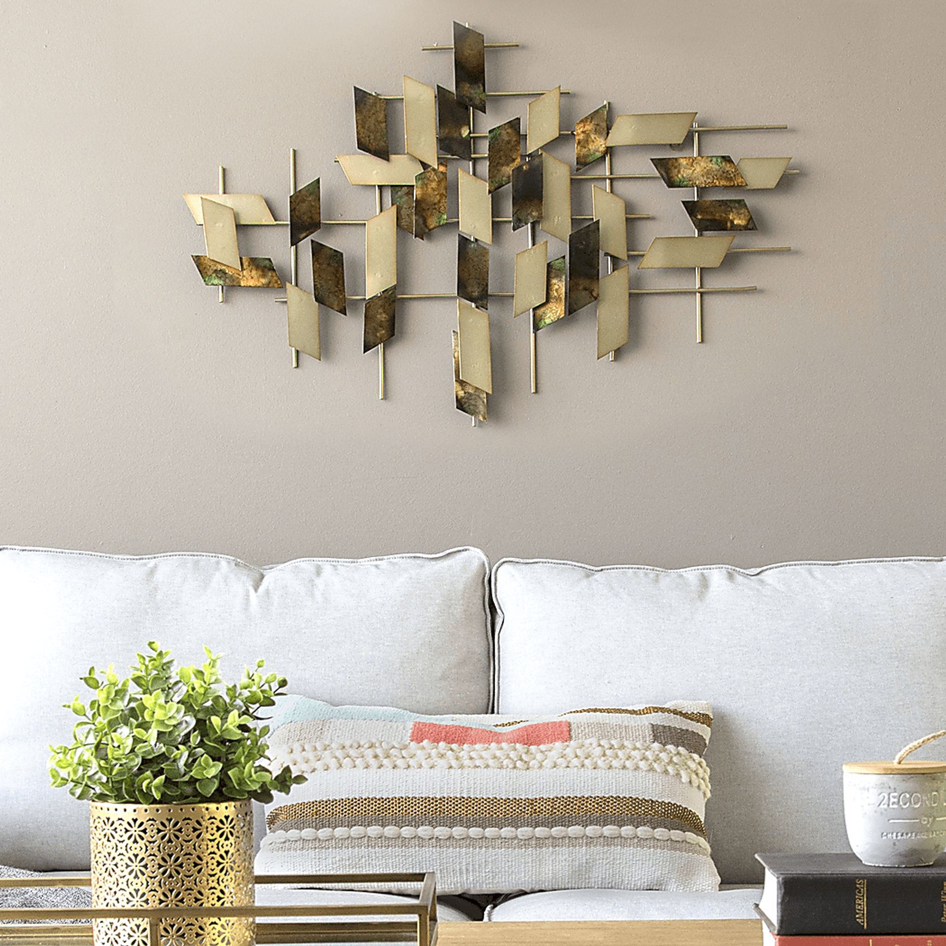 Romford Ridge Brown Wall Decor - Image 2