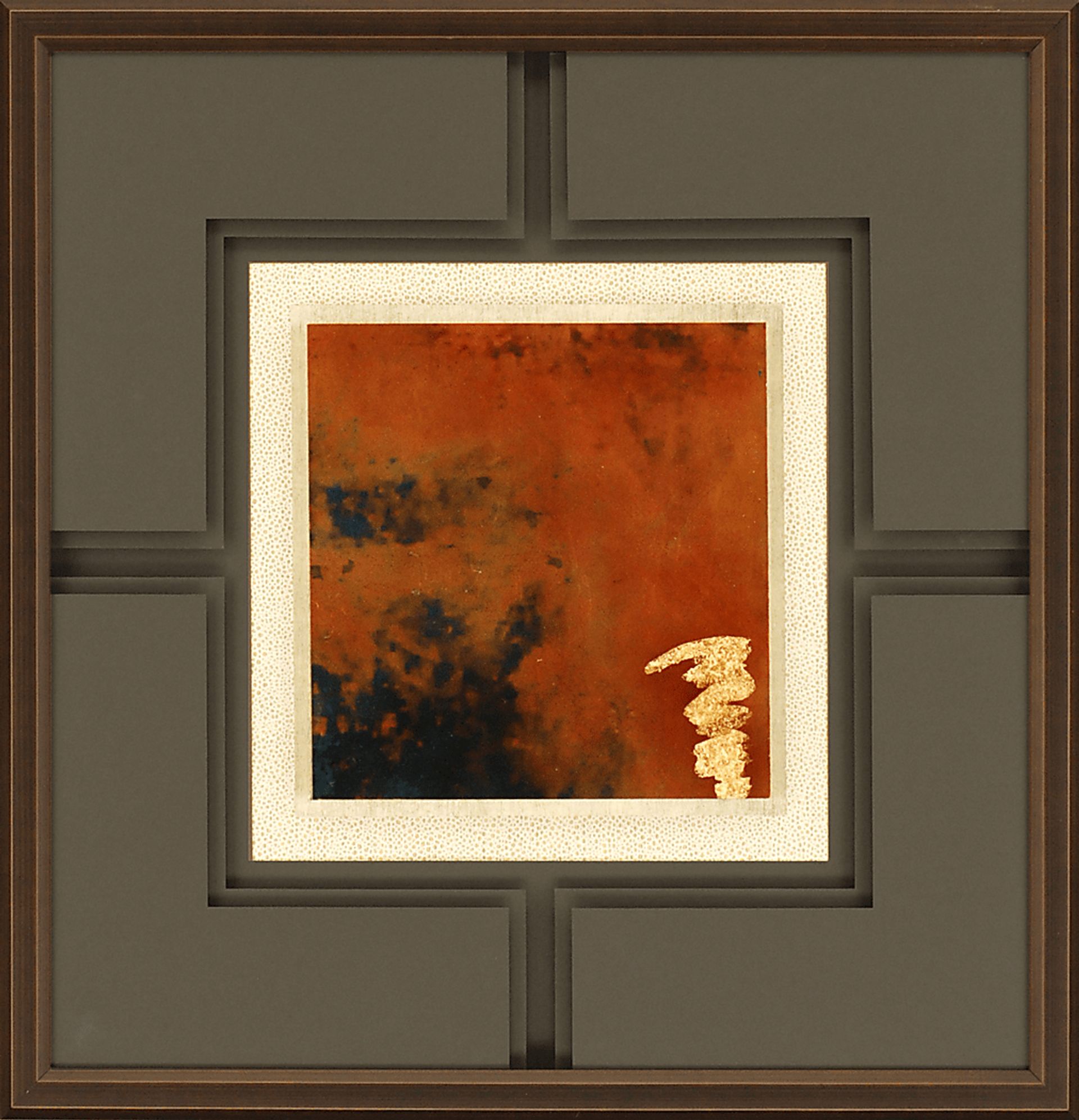 Romine II Brown Artwork - Image 1