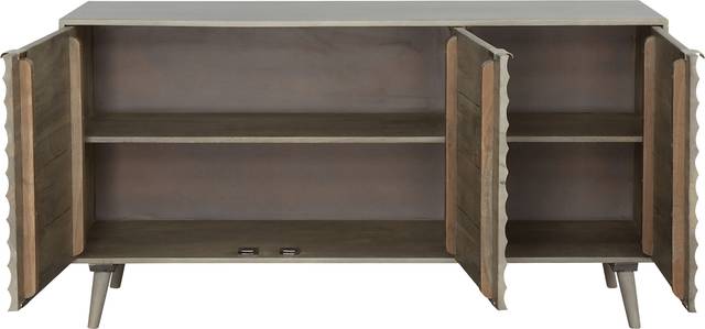 Romines Gray Credenza - Thumbnail - Image 4