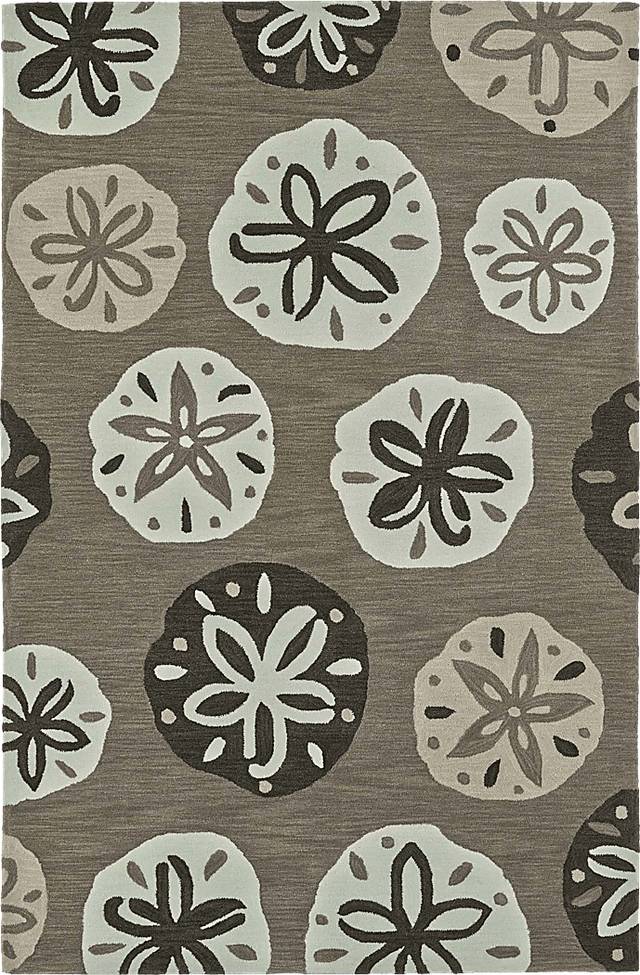 Ronan Bay Brown 3'6 x 5'6 Rug - Thumbnail - Image 1