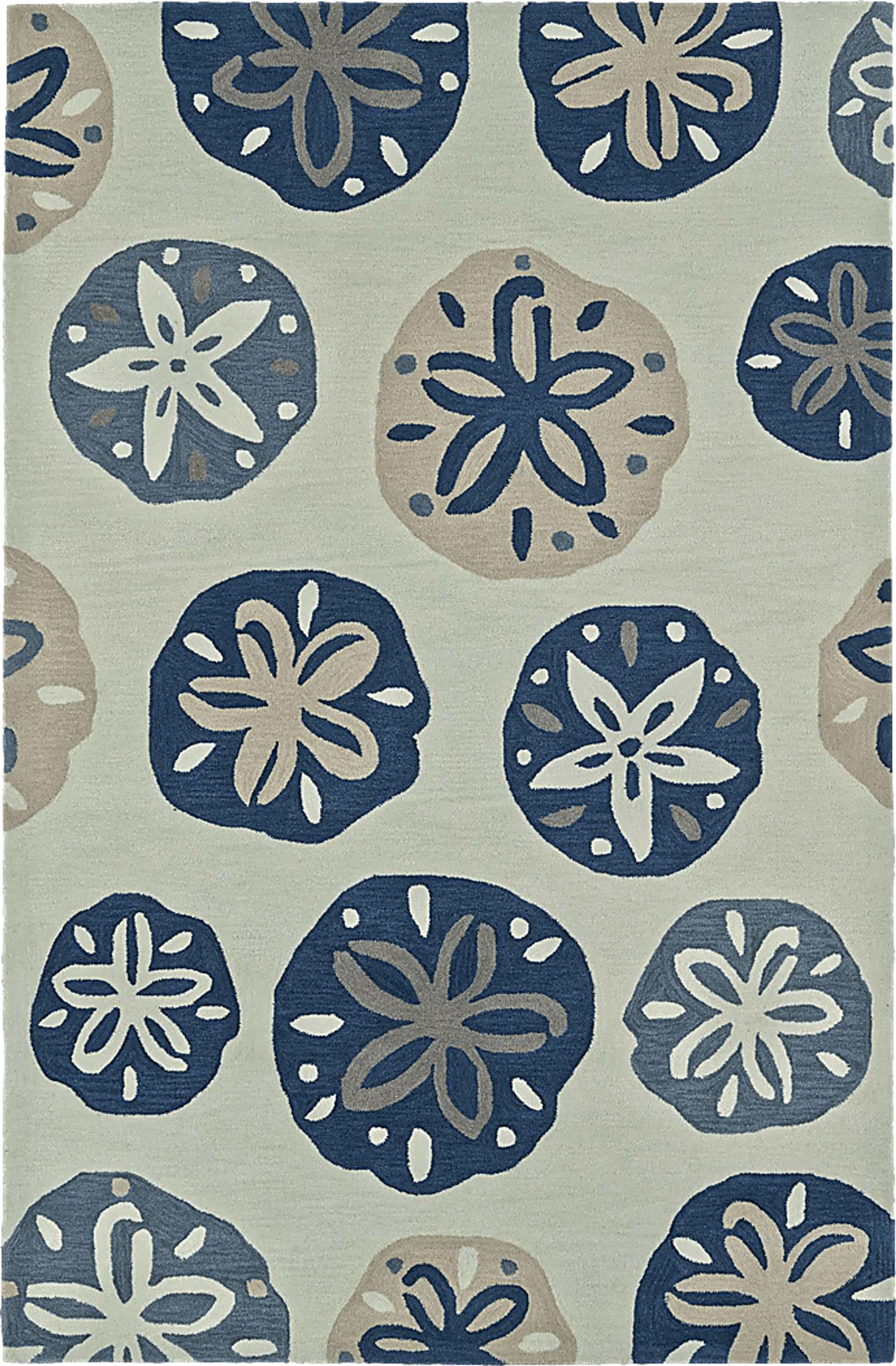 Ronan Bay Ivory 5' x 7'6 Rug - Image 1