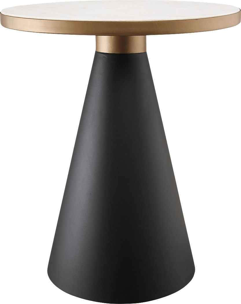 Ronan White Accent Side Table