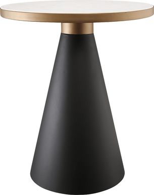 Ronan White Accent Side Table