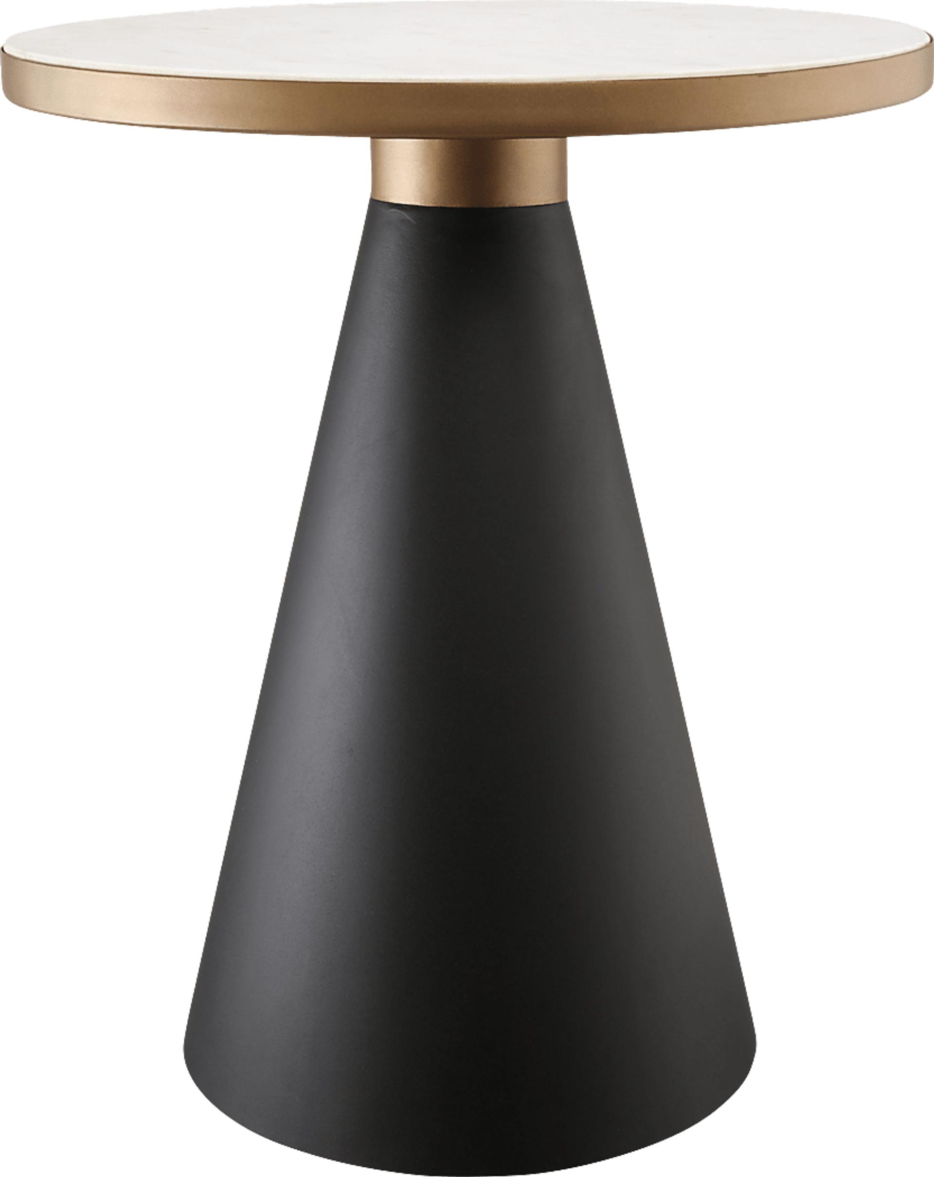 Ronan White Accent Side Table