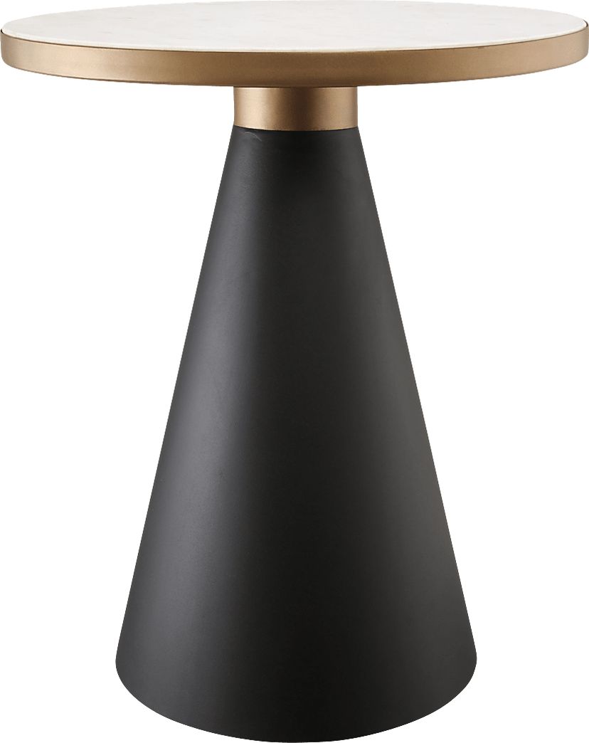 Ronan White Accent Side Table