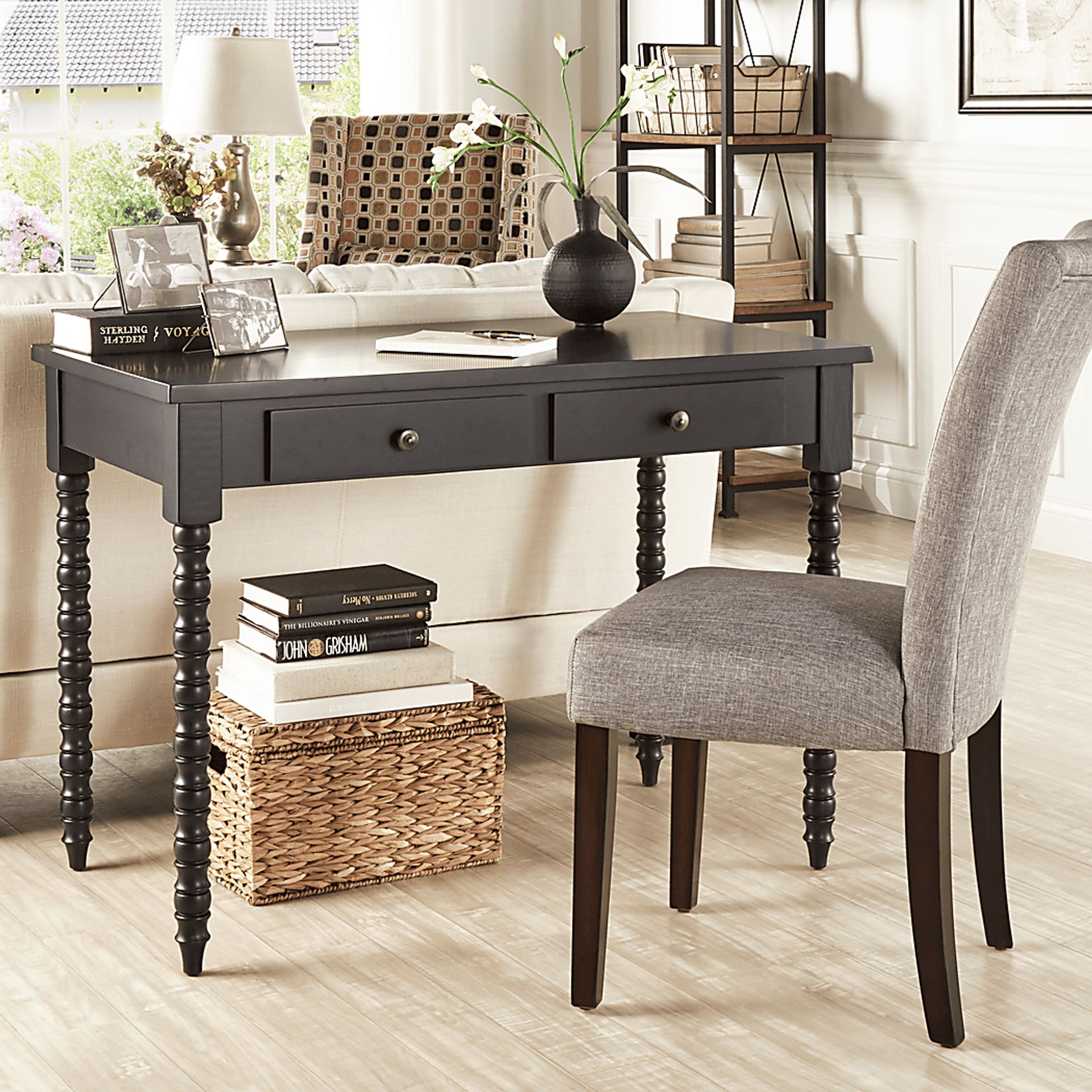 Ronia Black Desk - Image 2