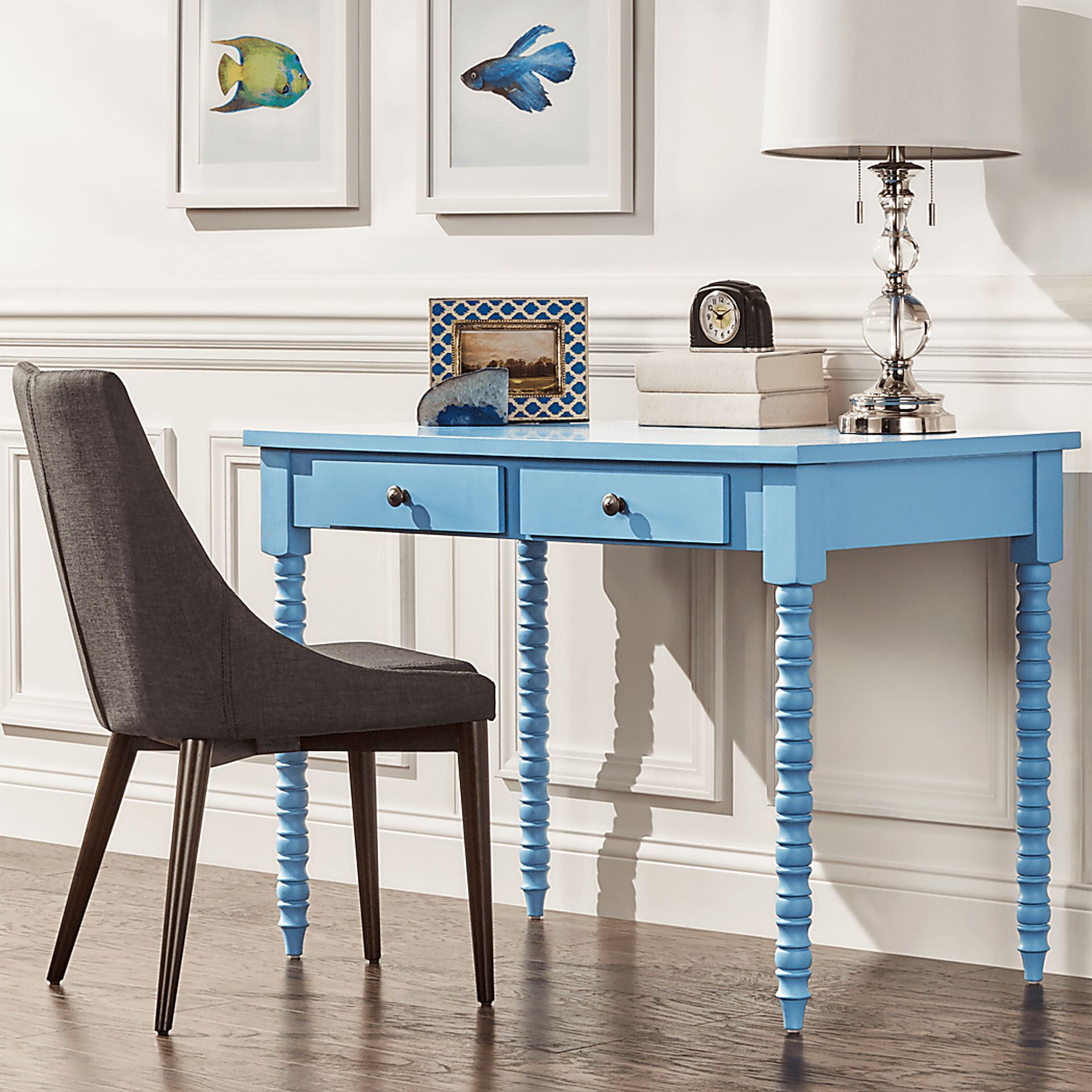 Ronia Blue Desk - Image 2