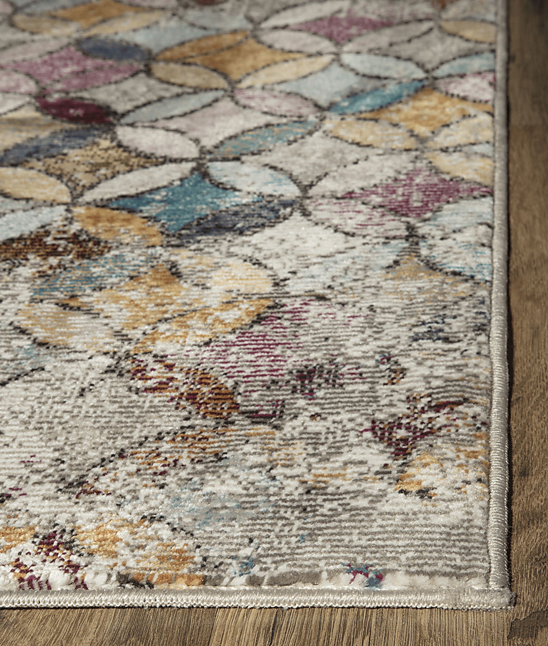 CosmoLiving By Cosmopolitan Ronita Multi 5' x 7' Rug - Image 2