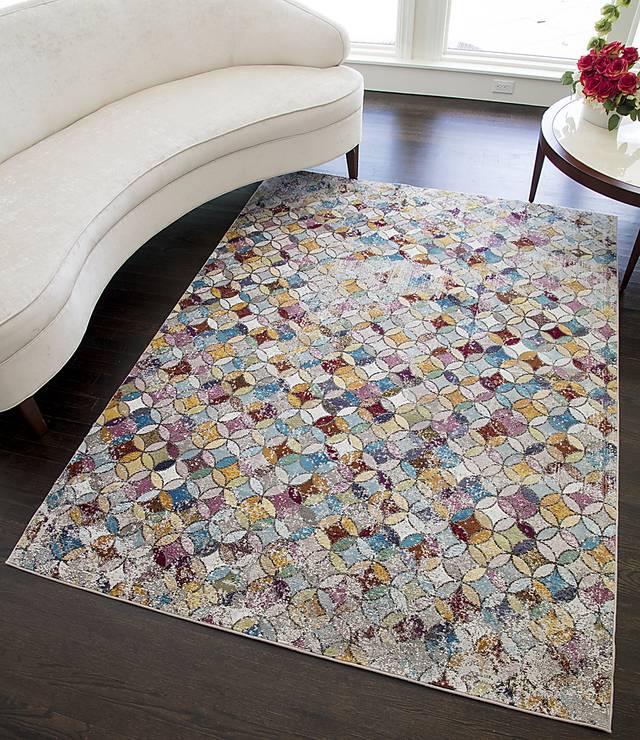 CosmoLiving By Cosmopolitan Ronita Multi 5' x 7' Rug - Thumbnail - Image 5