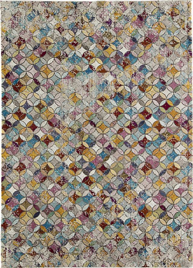 CosmoLiving By Cosmopolitan Ronita Multi 5' x 7' Rug - Thumbnail - Image 1