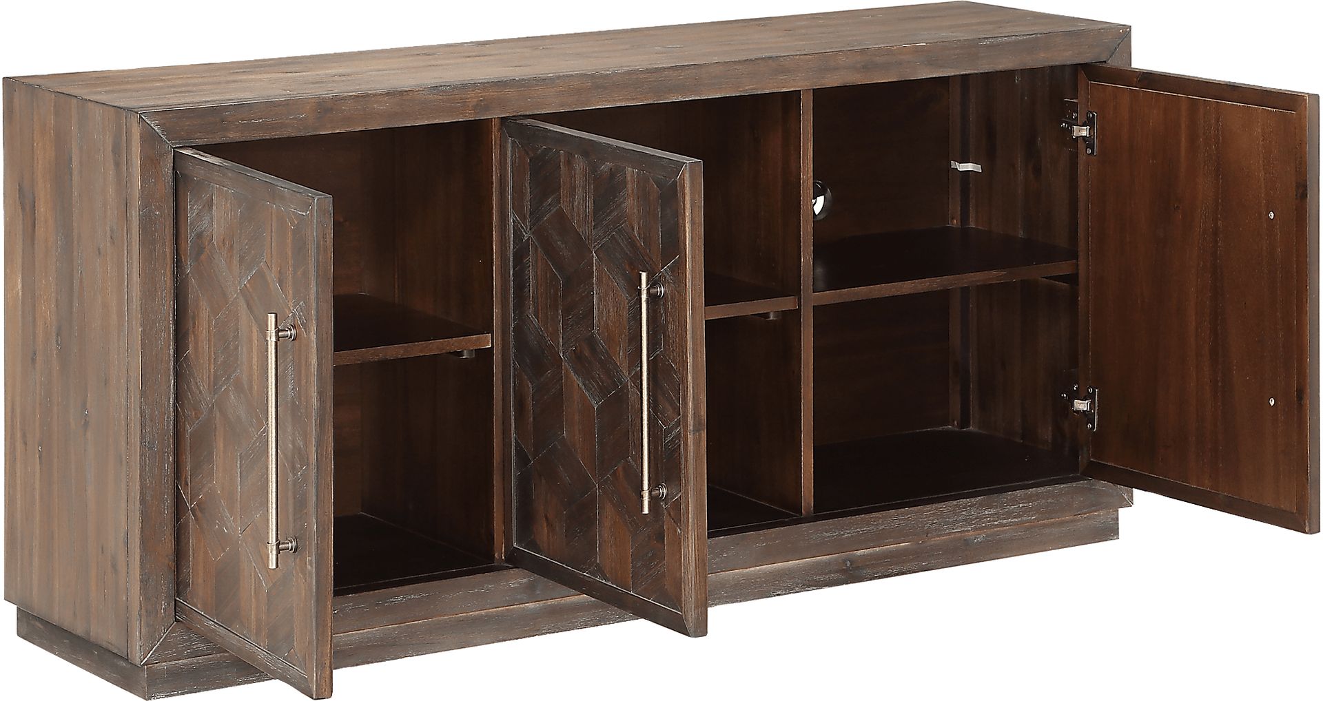 Ronlea Brown Credenza - Image 4
