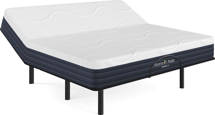 Rooms-a-Pedic QuadTech 11 King Mattress with Head Up Only Base