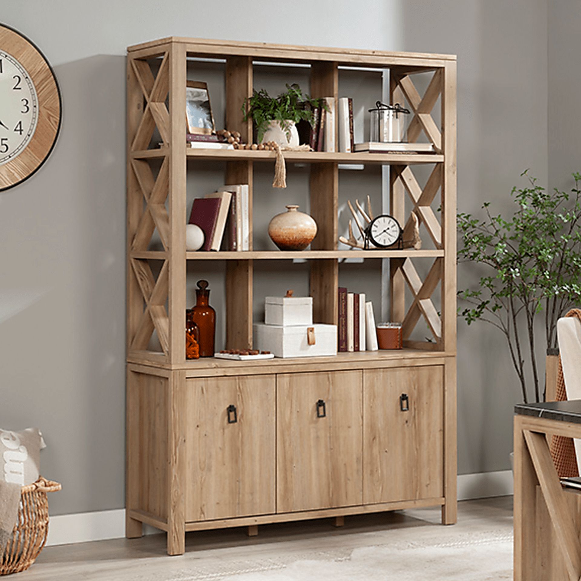 Rootstone Brown Bookcase - Image 2