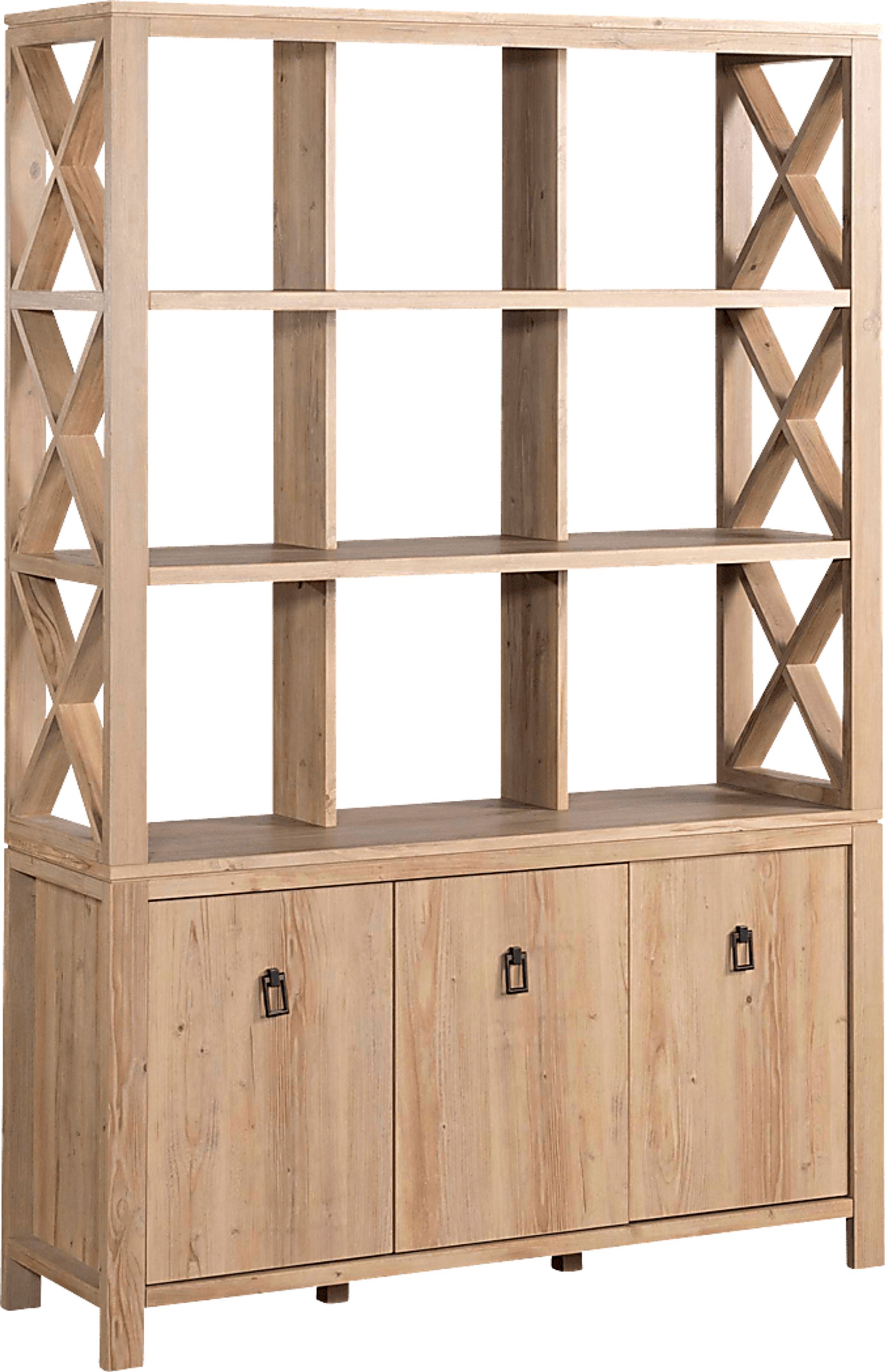 Rootstone Brown Bookcase - Image 1