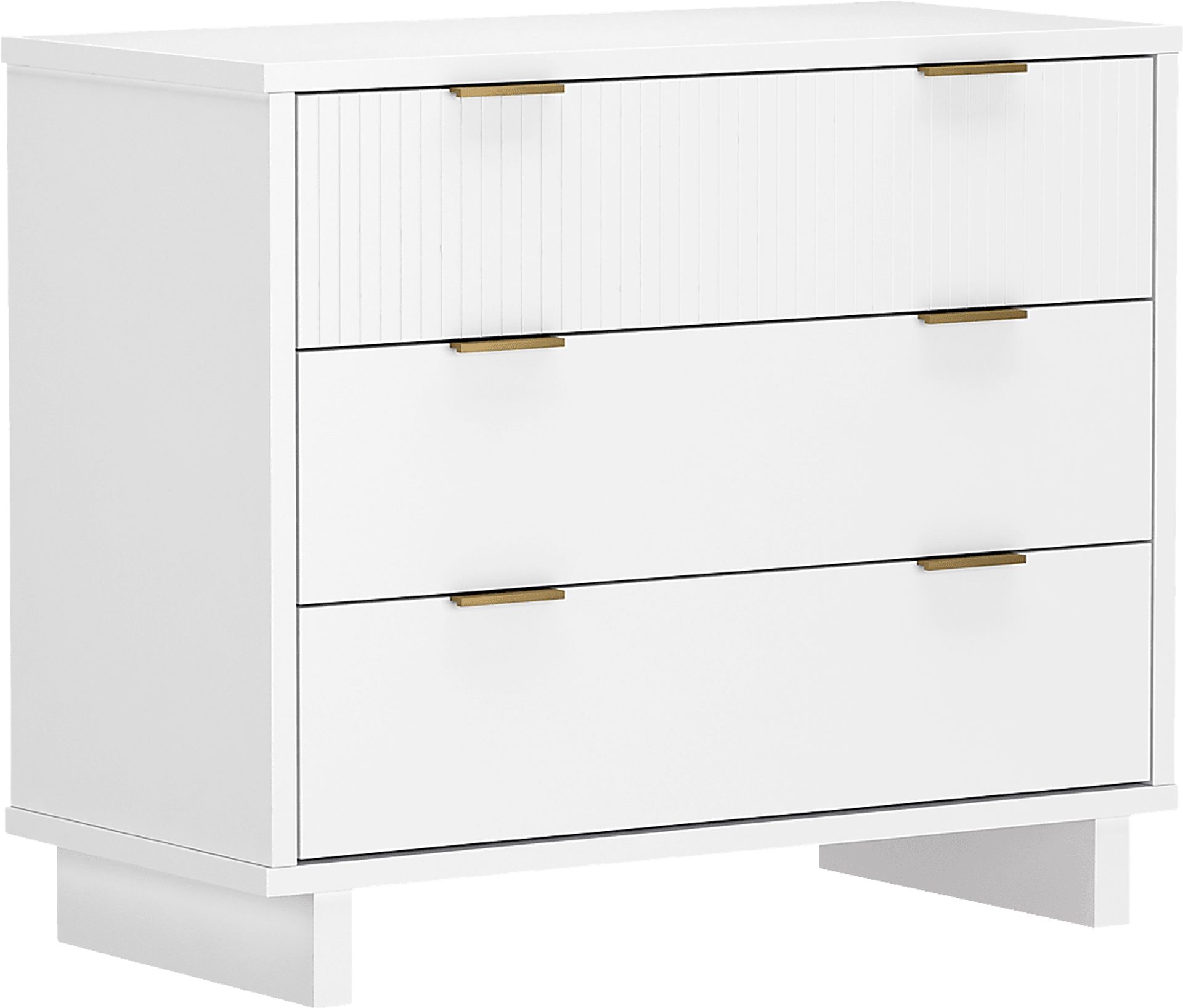 Rorda White Dresser - Image 4