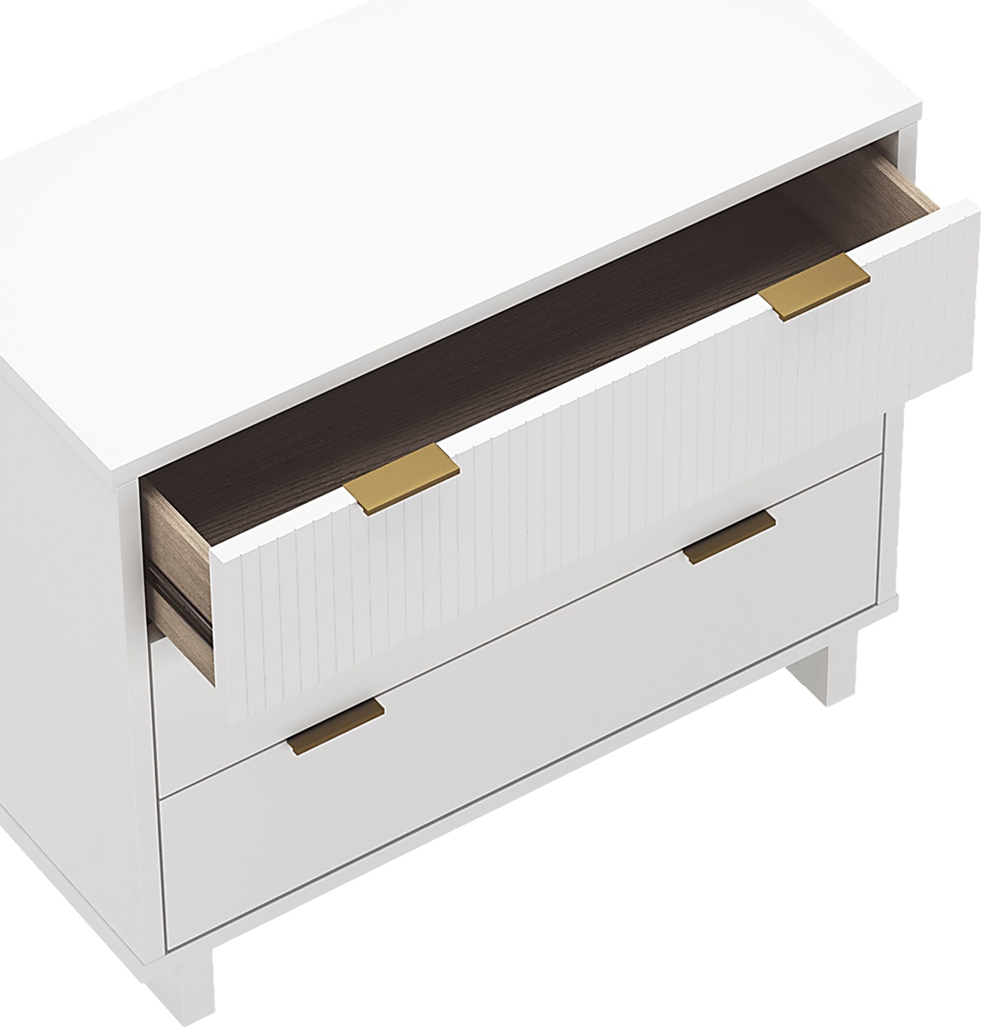 Rorda White Dresser - Image 8