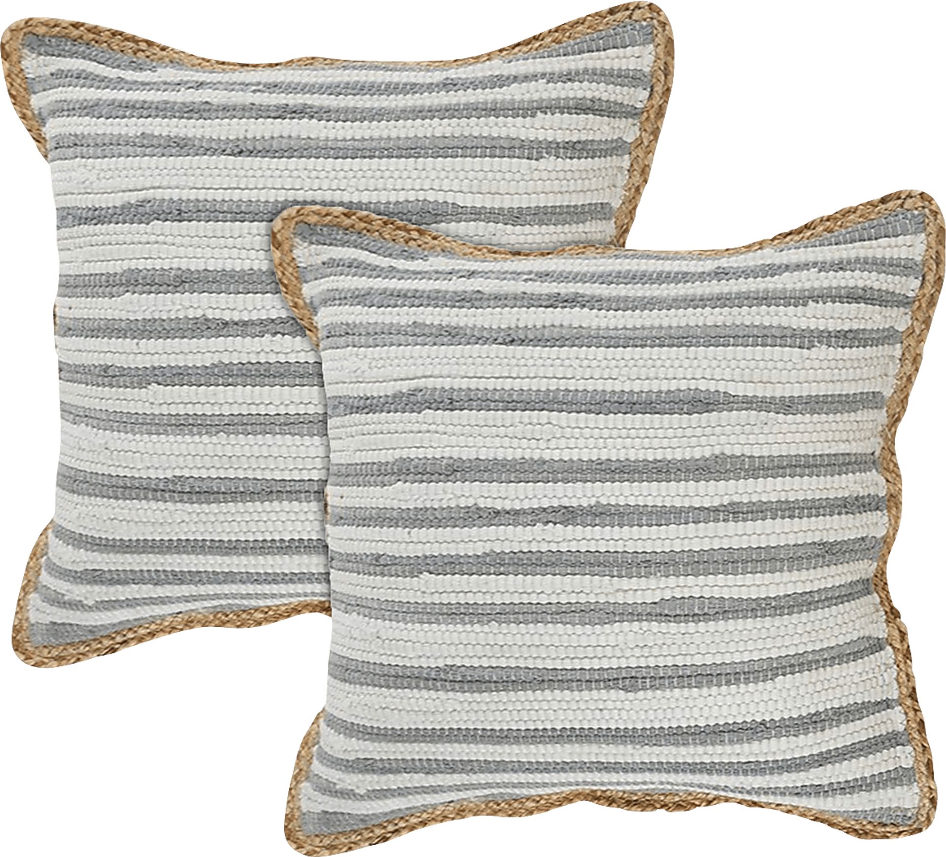 Roree Gray Pillow, Set of 2 - Image 1