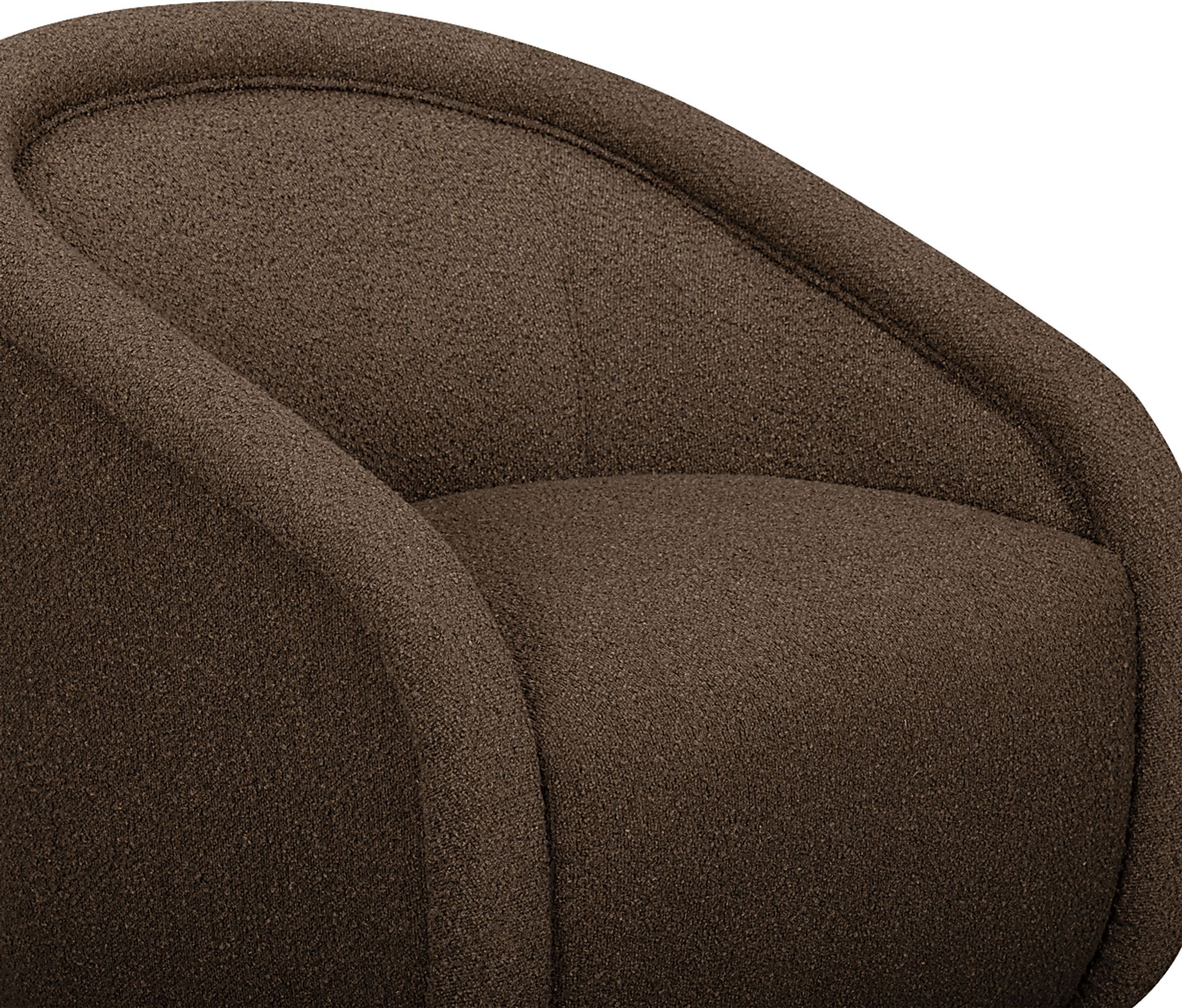 Rory Brown Swivel Chair - Image 4