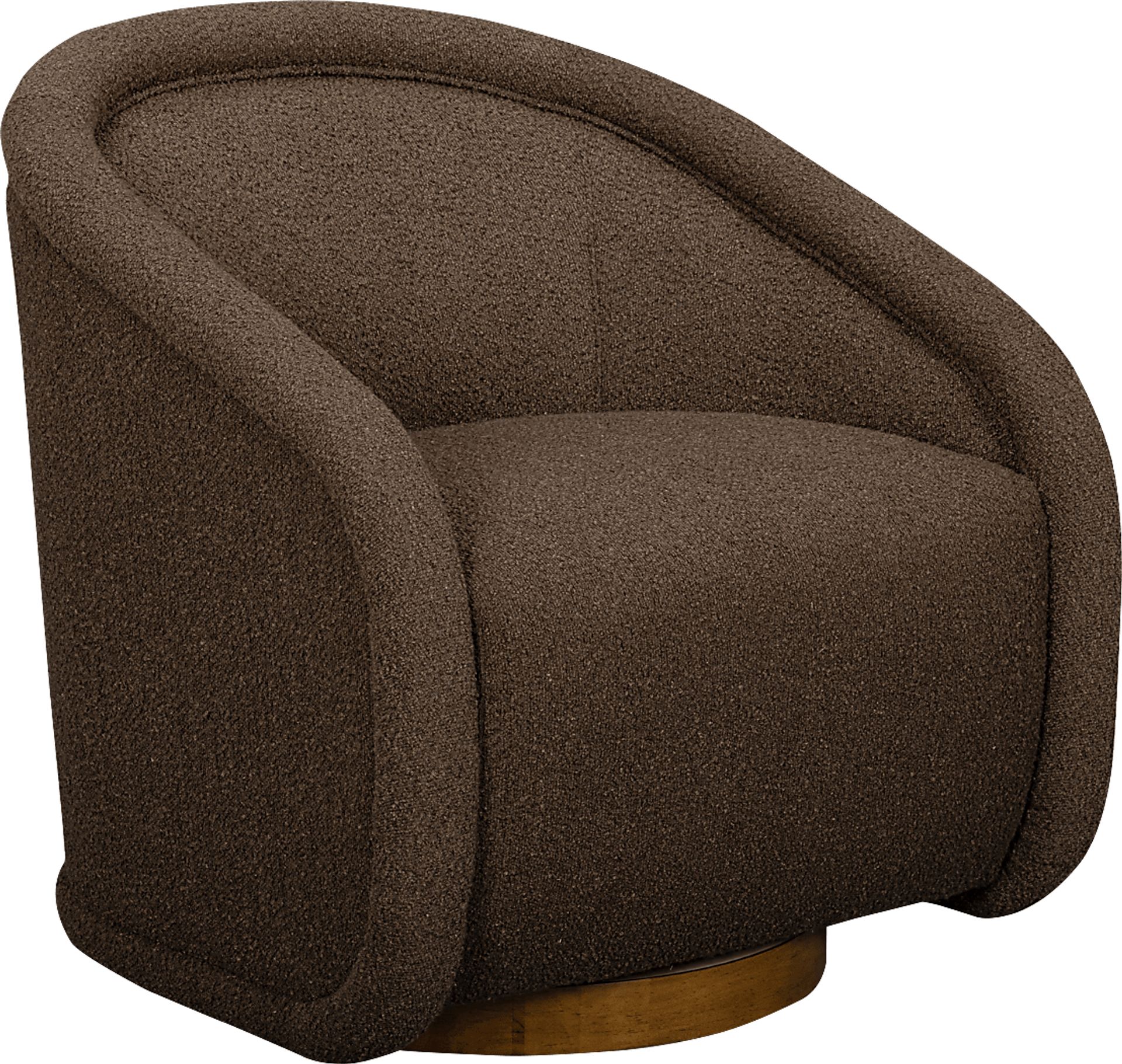 Rory Brown Swivel Chair - Image 1