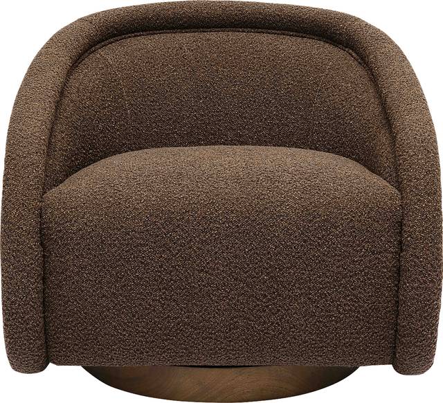 Rory Brown Swivel Chair - Thumbnail - Image 2