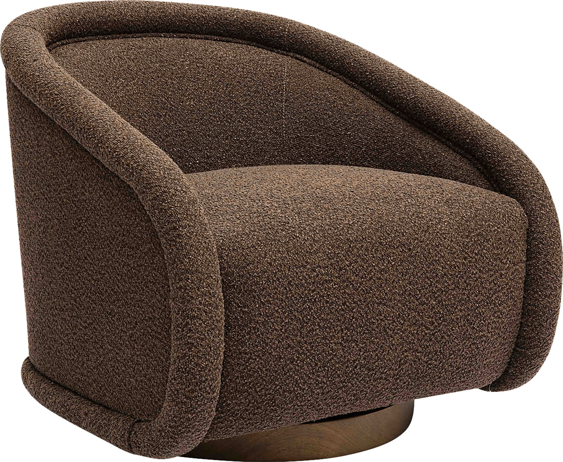 Rory Brown Swivel Chair - Image 1