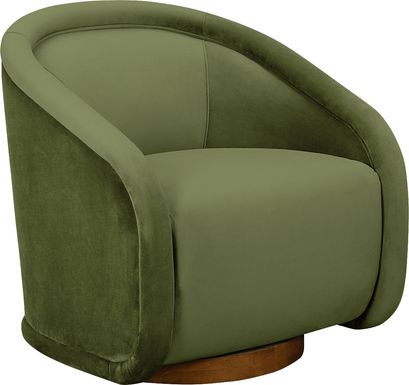 Rory Green Swivel Chair