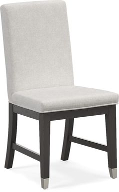 Rosalie Beige Upholstered Side Chair