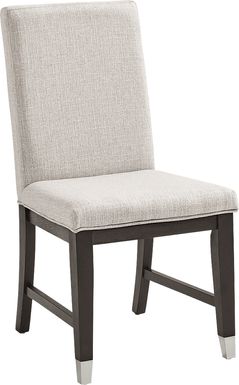 Rosalie Beige Upholstered Side Chair