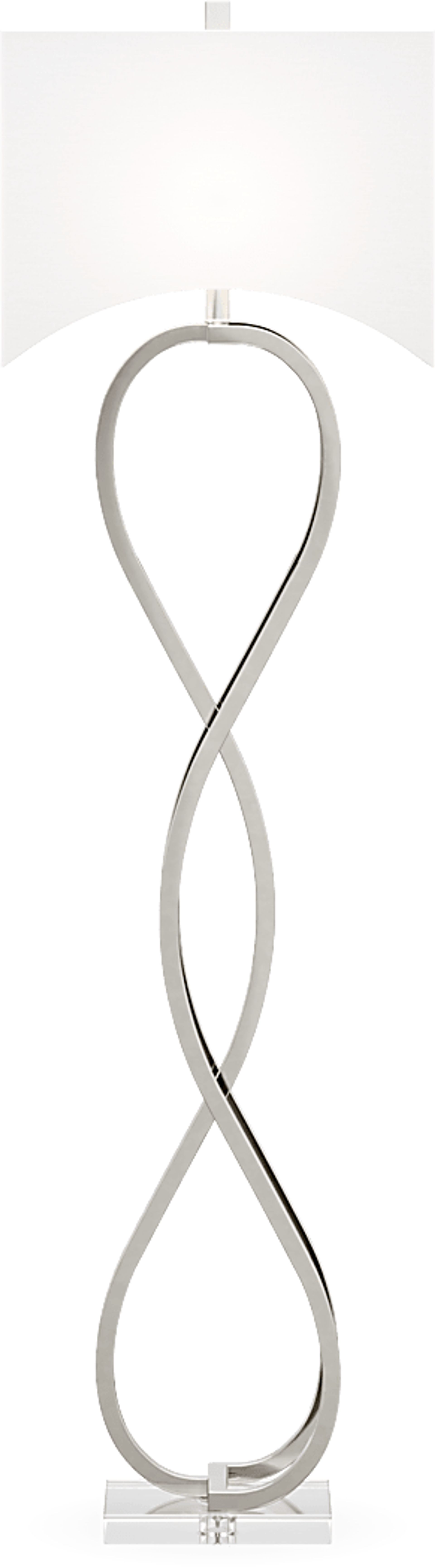 Rosalie Cove Silver Floor Lamp - Image 2